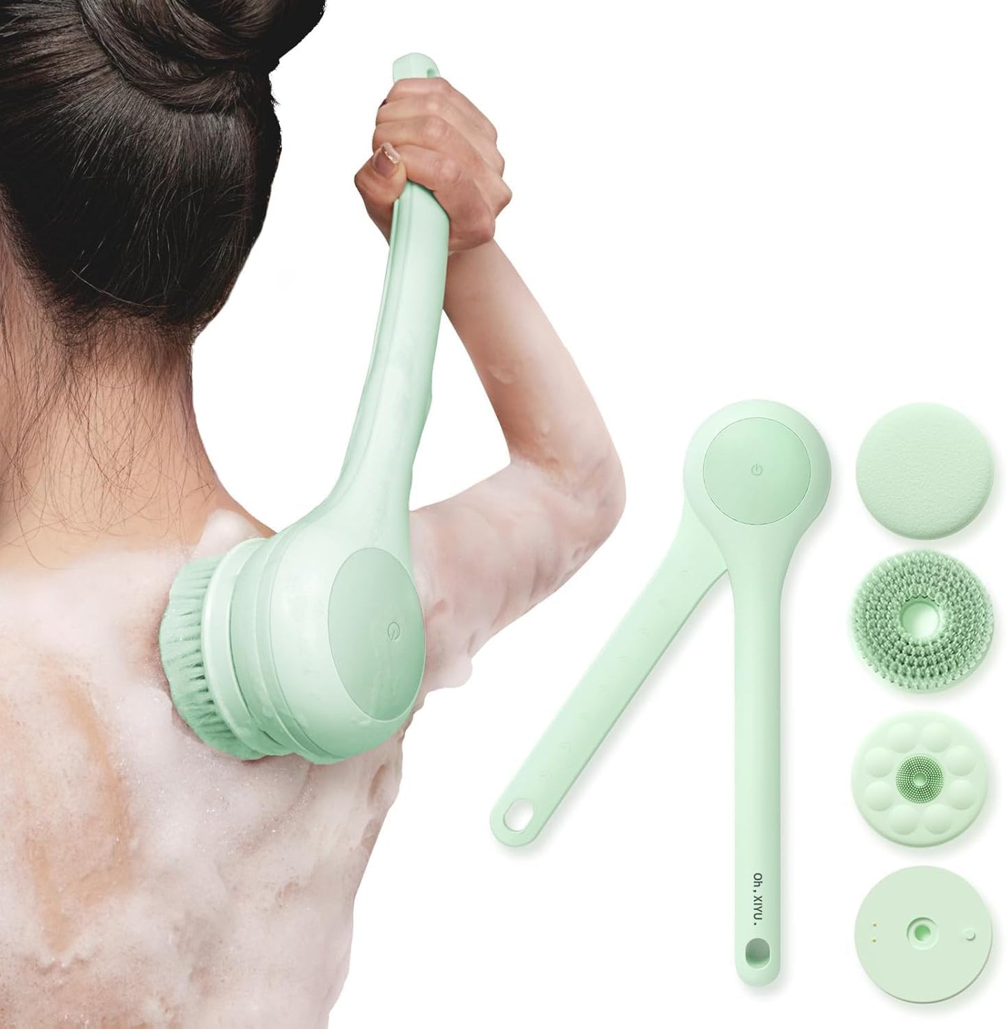 Brosse de bain électrique 5 en 1 AquaGlide